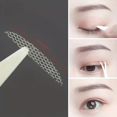 240pcs Eyelid Tape Sticker Invisible Double Fold Eyelid Lace Paste