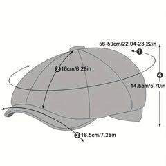  Casual Summer British Beret With Sun Breathable Advantage