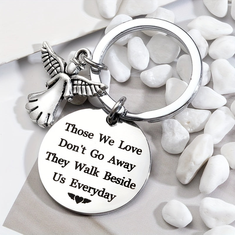 Stainless Steel Keychain for Bags Purses Backpacks - Perfect Gift