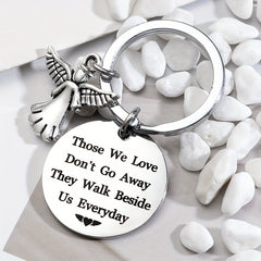 Stainless Steel Keychain for Bags Purses Backpacks - Perfect Gift