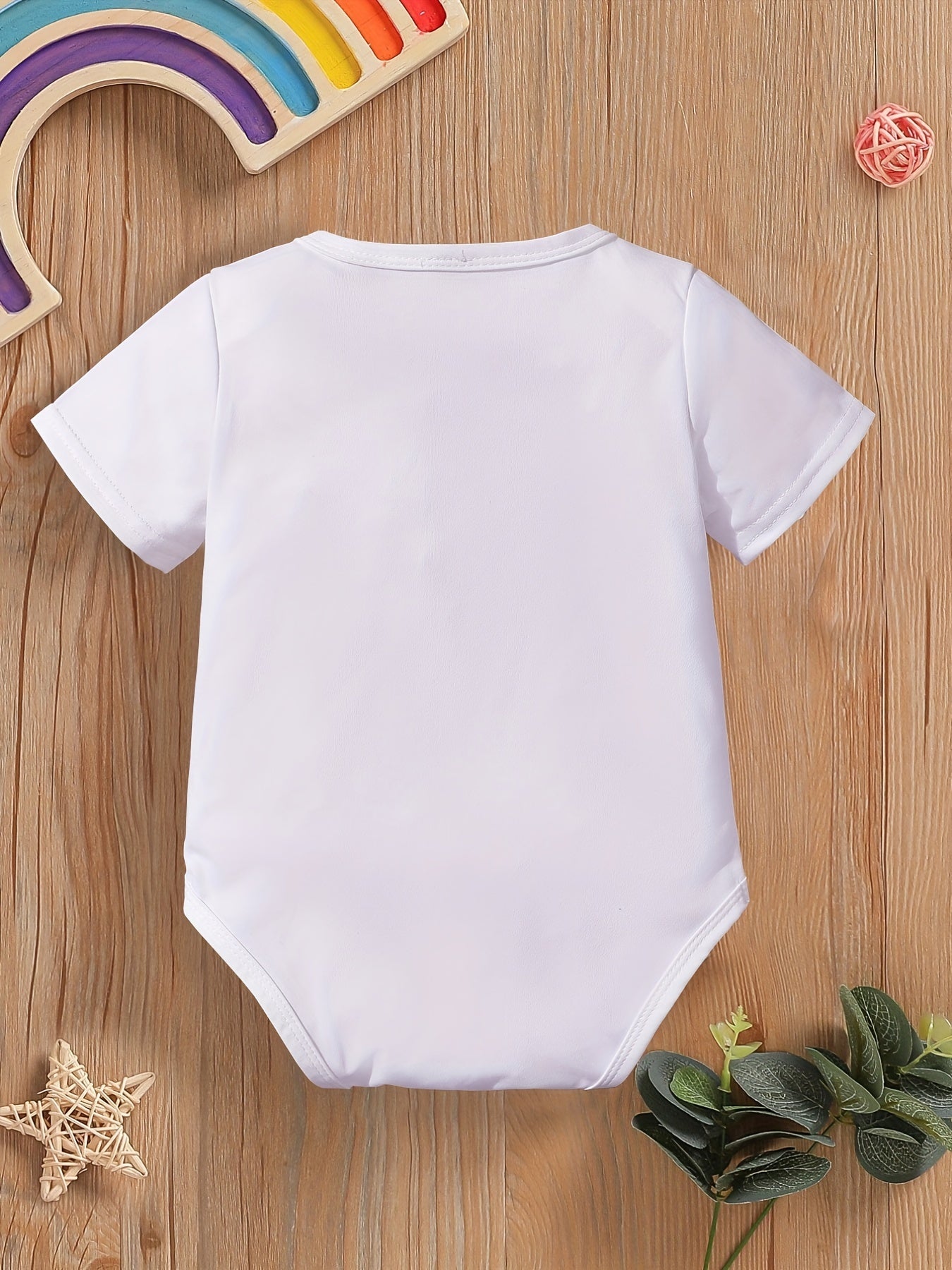Baby Girls Casual Papa's Girl Short Sleeve Onesie Clothes