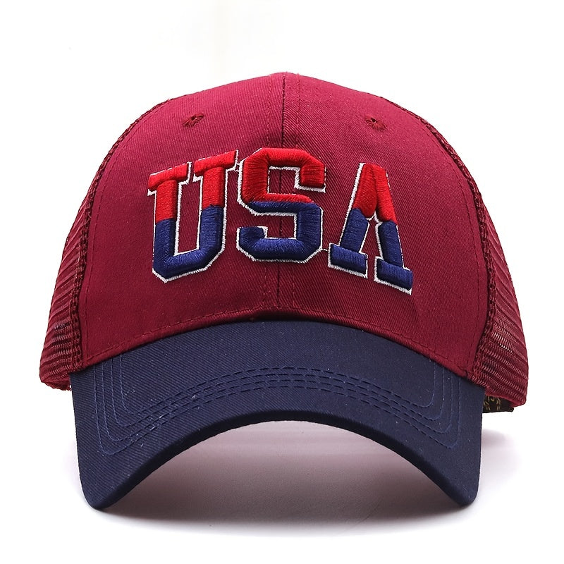 Embroidered Baseball Cap Adjustable Hip Hop Trucker Sun Hat