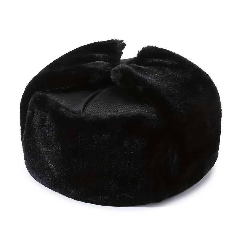 Men's Winter Trapper Hat Windproof Ski Hat