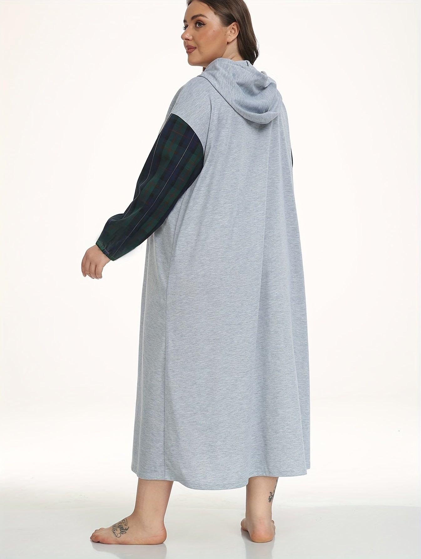  Snowman Hooded Nightdress - Christmas Loungewear Dress