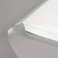 10pcs A4 Transparent Plastic Envelope File Bags for Office Storage