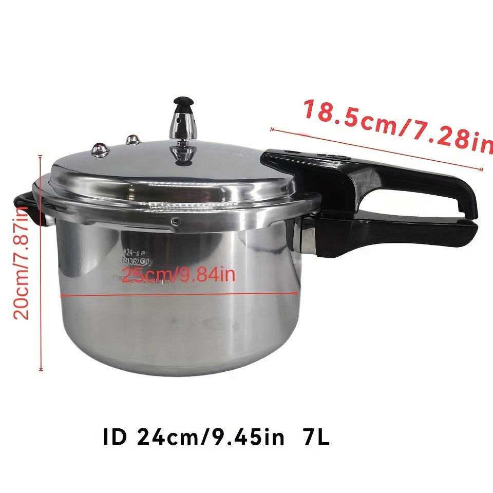 7L Stainless Steel Pressure Cooker Commercial Pressure Canner