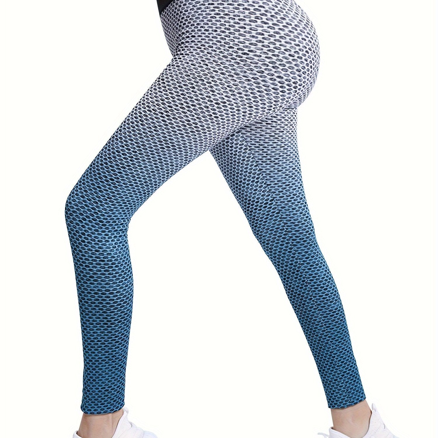 High Waist Gradient Fitness Leggings