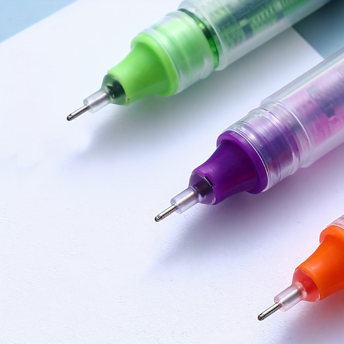 10 Quick Drying Neutral Ballpoint Pens 0.5mm Carbon Pens