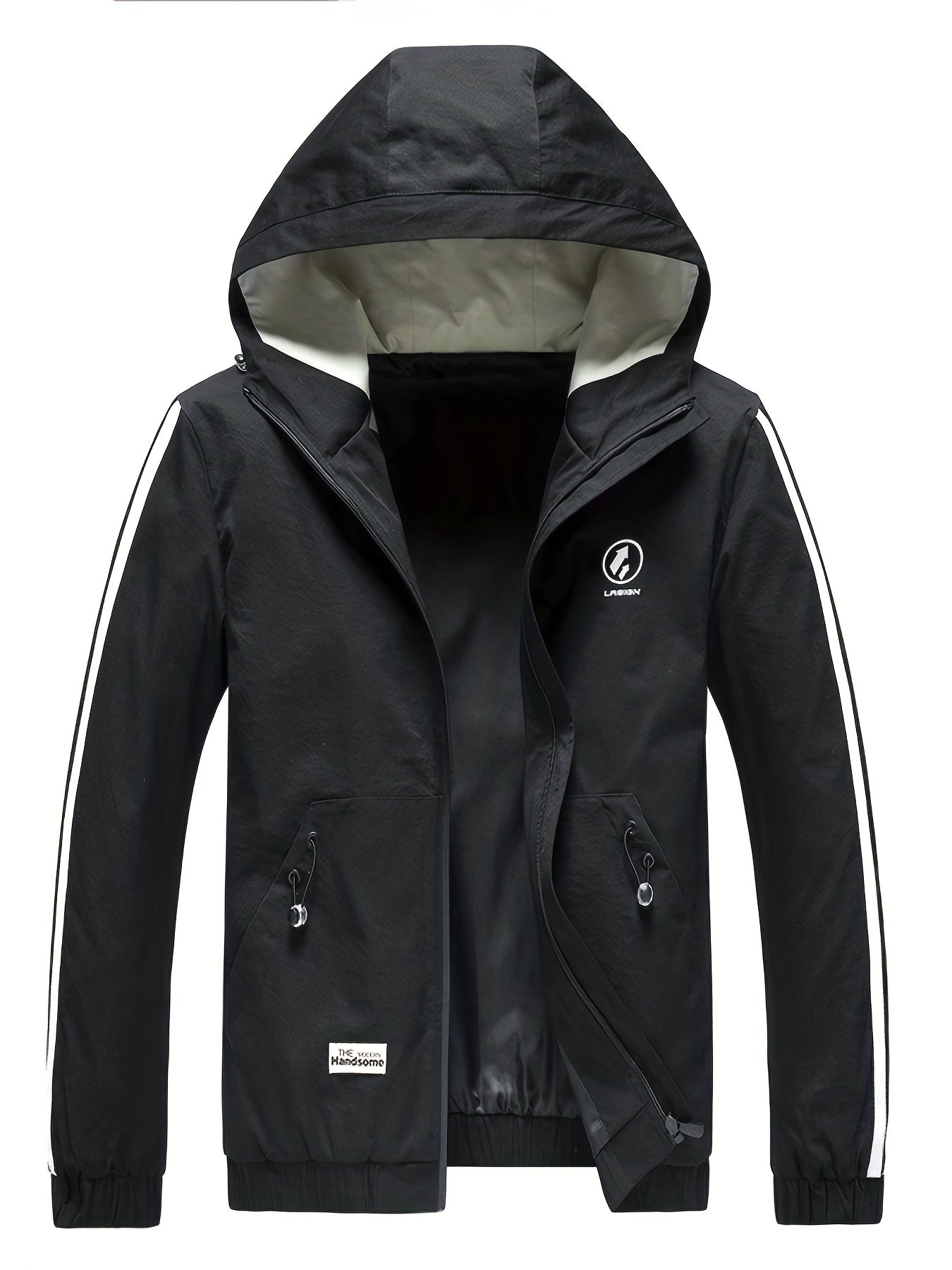 Men's Casual Zip Up Jacket Coat For Spring Fall