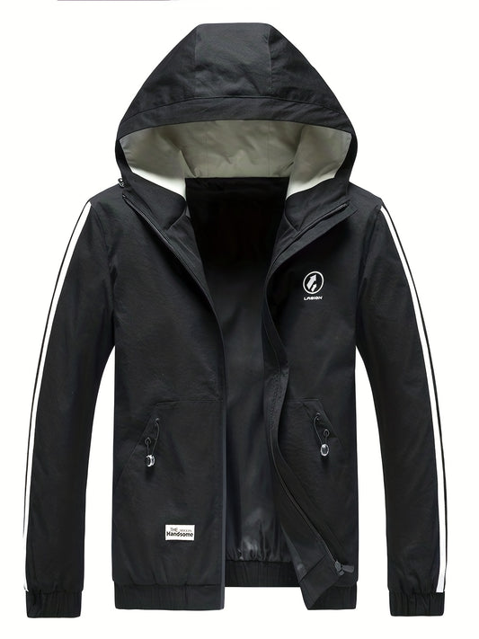 Men's Casual Zip Up Jacket Coat For Spring Fall