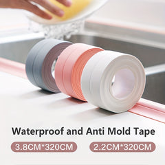 Waterproof Adhesive Caulk Tape for Kitchen and Bathroom