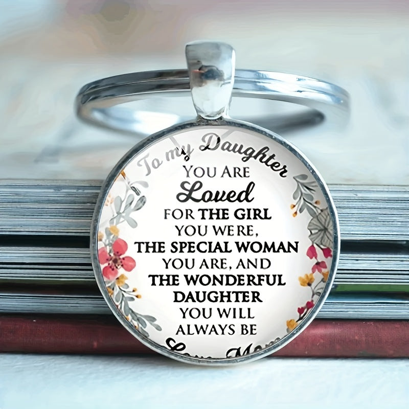 Vintage Bag Keychain English Keychain Necklace for Boys and Girls