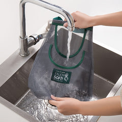 Large Capacity Double Layer Hanging Mesh Storage Bag Reusable Bags
