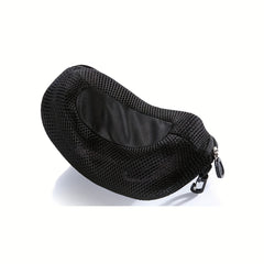 Skiing Snowboard Glasses Storage Box Zipper Hard Case Portable