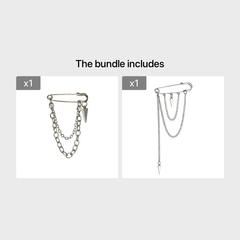 1pc Awl Suit Pin Brooch Accessories