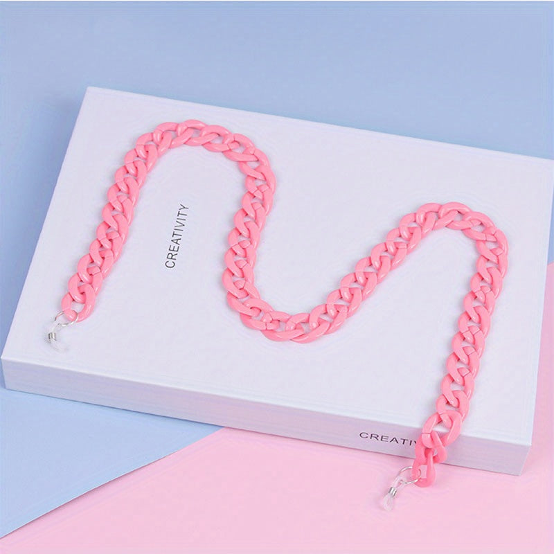 Acrylic Sunglasses Lanyard Chain Anti Fall Glasses Chain Hanging Chain