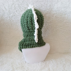 Dino Knitted Hat & Neck Gaiter Combo for Kids