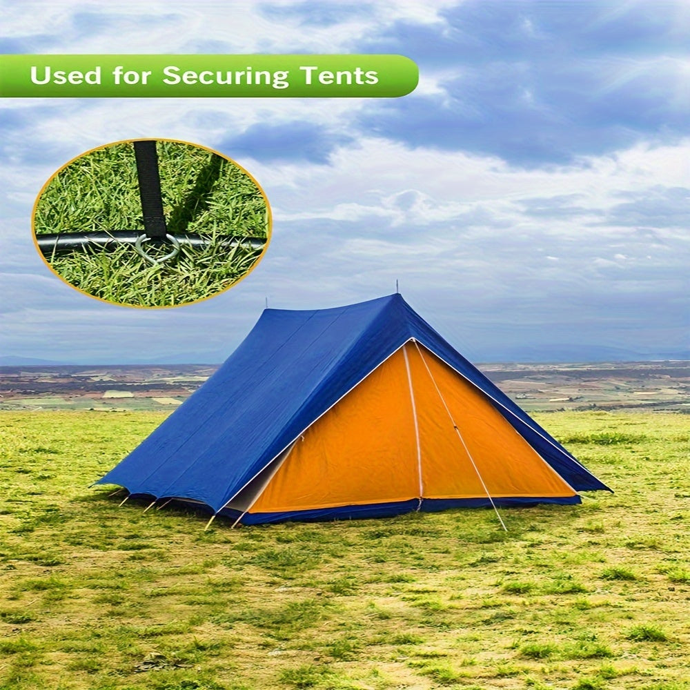 4PCS Stainless Steel Ground Pegs Tent Stakes Lightweight For Camping
