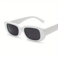 Rectangle Frame Sunglasses For Women Men UV400