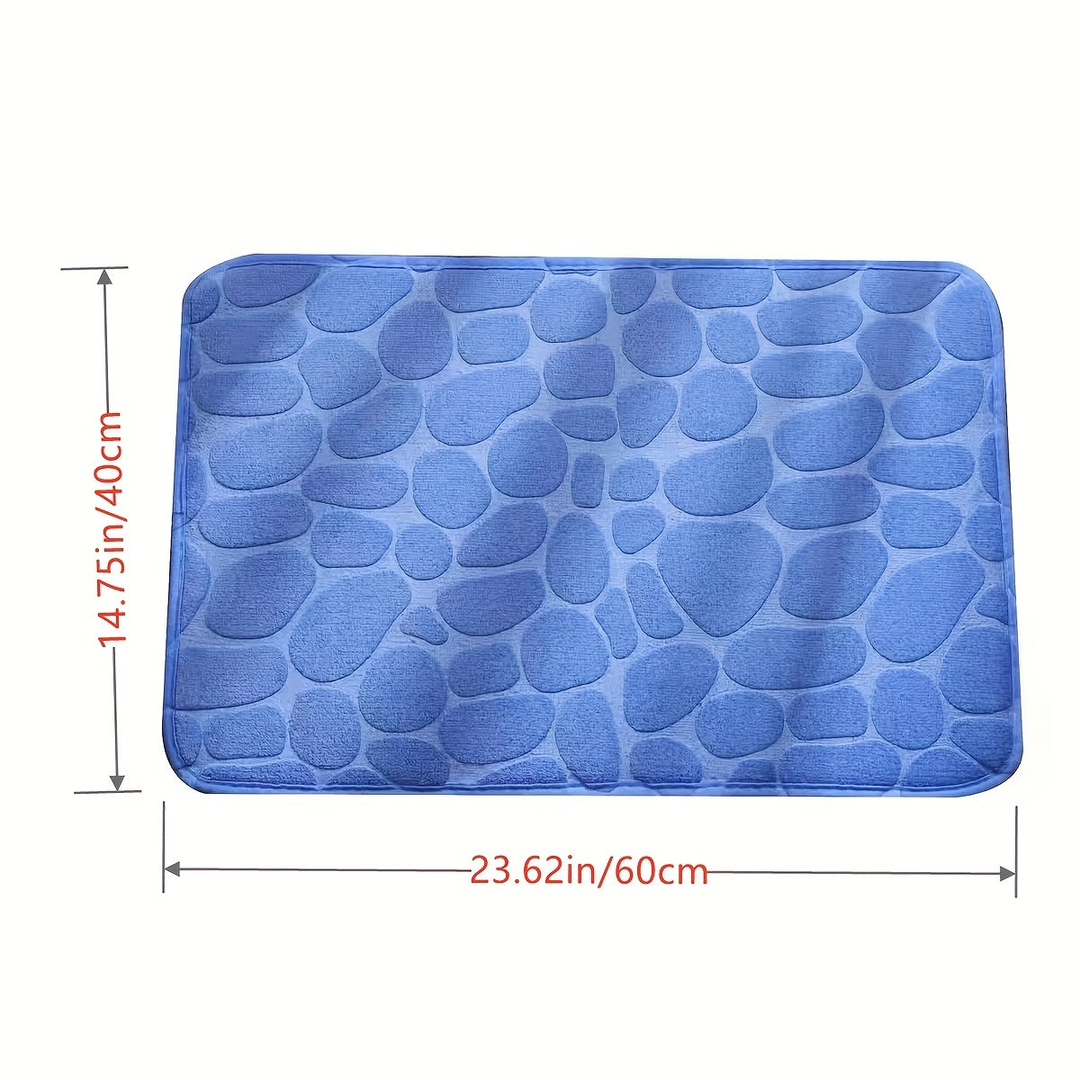 Soft Non Slip Memory Foam Bath Mat Essential Bathroom Accessory