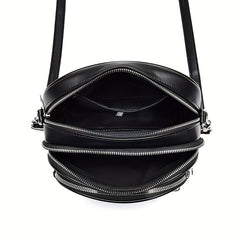 Small PU Leather Crossbody Bag Square Shoulder Bag