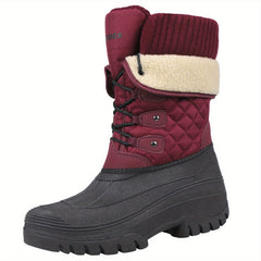 Non Slip Snow Boots Warm Platform Comfortable Winter High Tube Snow Boots