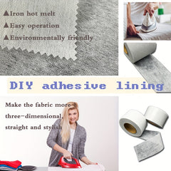 Non-woven Adhesive Lining Iron Fusible Sewing Supplies 29m Roll