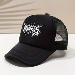 Thorns Print Baseball Cap Men's Summer Sunshade Trucker Cap