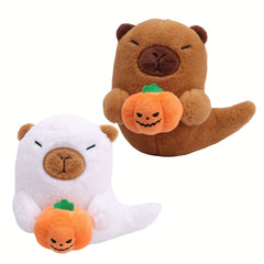 Halloween Capybara Plush Toy Pumpkin Soft Stuffed Animal