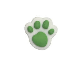 21pcs Paw Print Shoe Charms for Clogs - PVC Shoe Decorations Accessories
