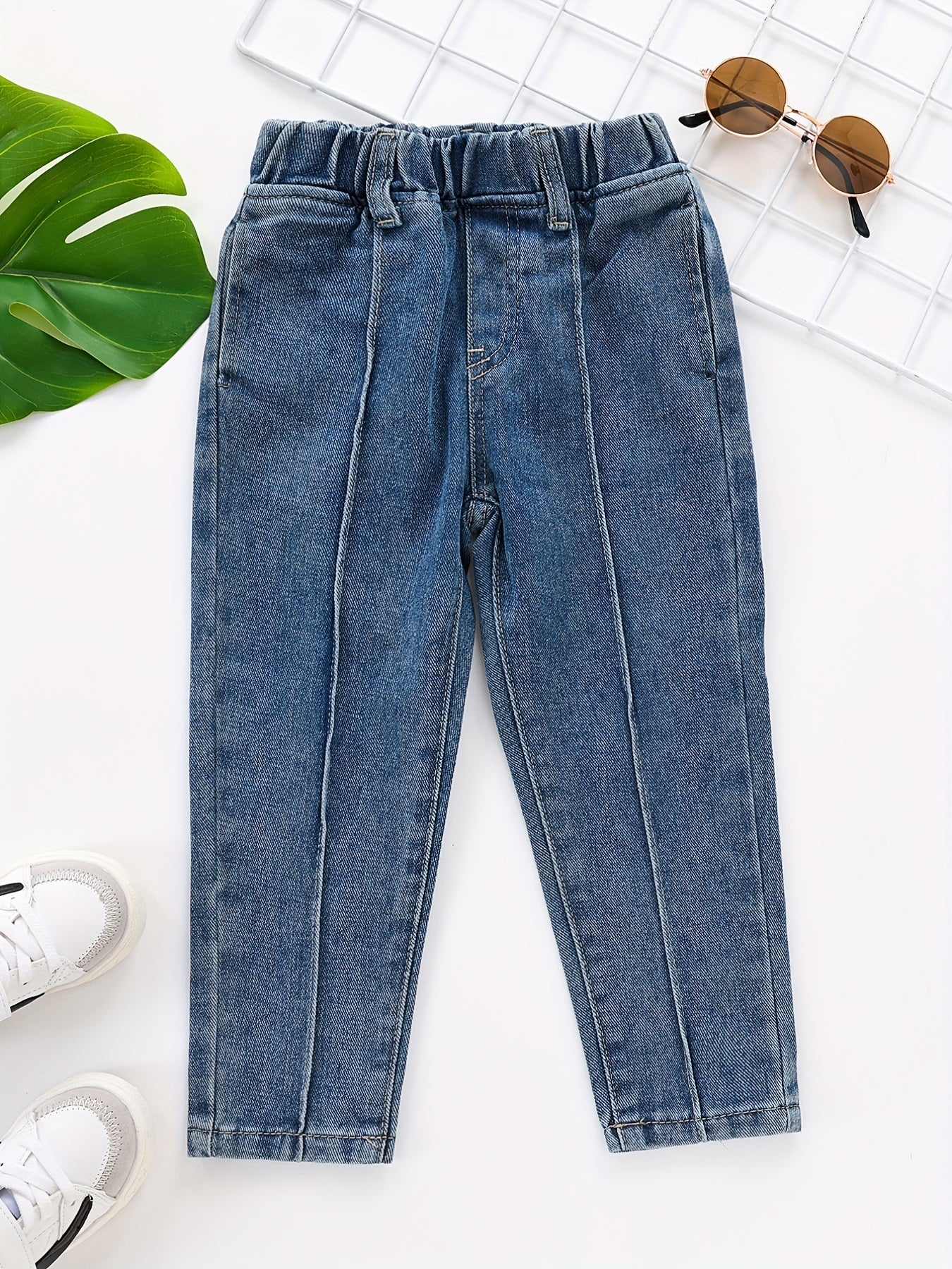 Boys Denim Long Pants with Pocket for Spring/Autumn