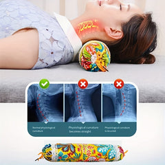 Wormwood Neck Pillow for Spine Massage