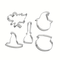 Stainless Steel Halloween Cookie Cutters Baking Kit