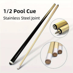 2pcs Wooden Pool Cue Stick 1 2 Billiard Cue Stick 12mm Cue Tip Pool Table Billia
