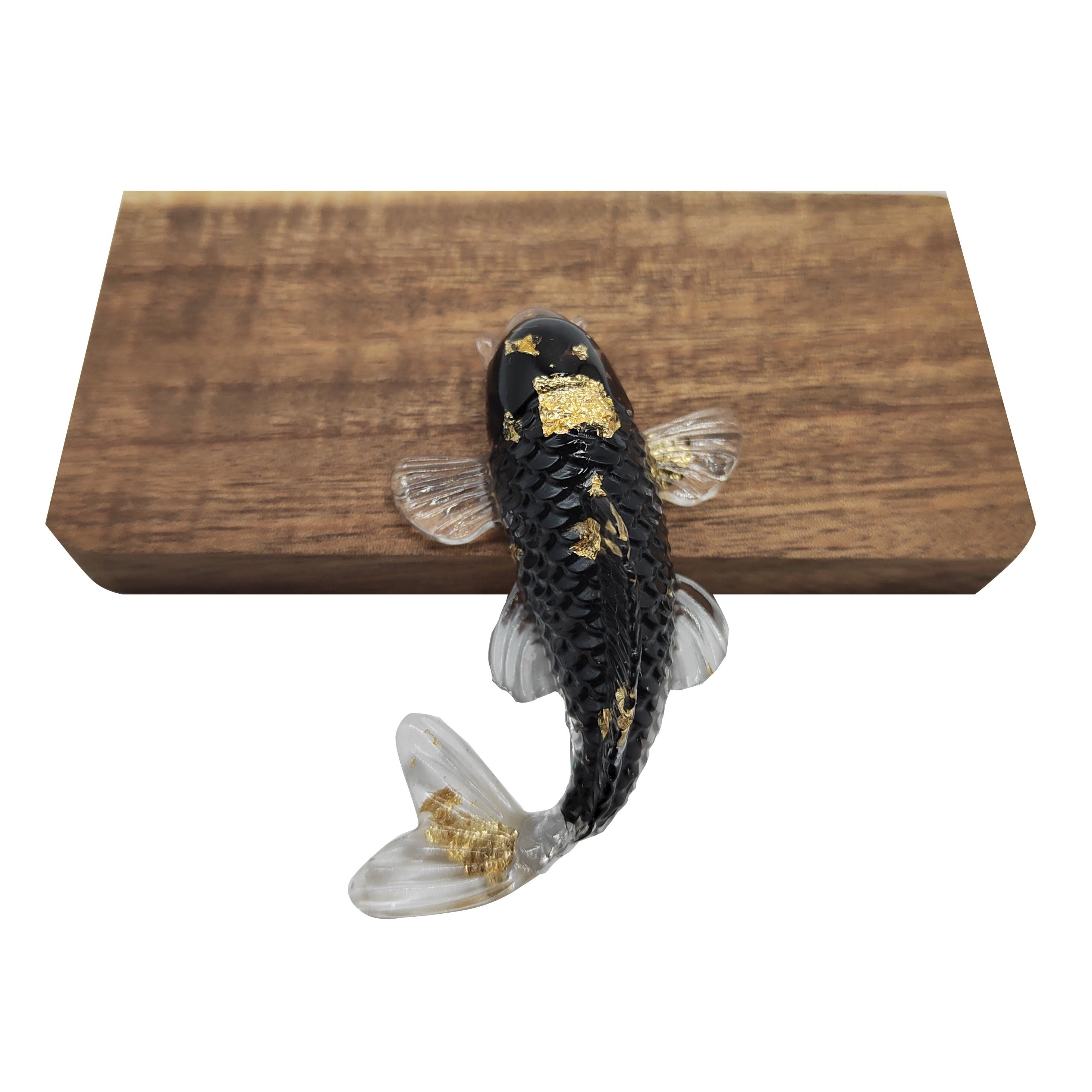 Crystal Stone Gravel Goldfish Shape Small Jewelry Gift