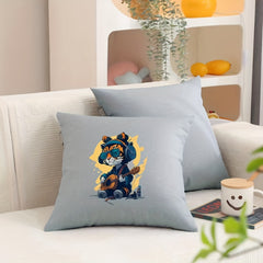 Rock Tiger Heat Transfer Stamping Patches For Men T shirt Hat Pillow