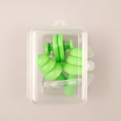 Nose Clip And Earplugs Set with Storage Box Swimming Supplies