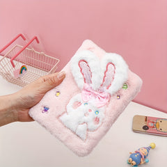 Big Ears Rabbit Plush Doll Decorative Diary Gift