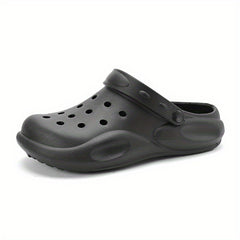 Men's Lightweight Platform Clogs Anti-Skid Soft Sole