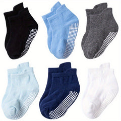 12pairs Baby Girls Kids Non-Slip Socks Soft Comfy Toddlers Children's Socks