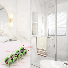 Stainless Steel Sliding Door Mute Pulley Shower Hardware