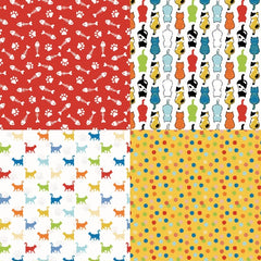 24pcs Cat Pattern Scrapbook Papers DIY Albums & Journals