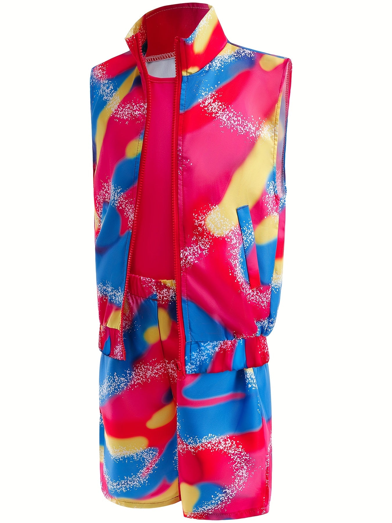 Men's Vintage Sportswear Bright Set for Party Costume