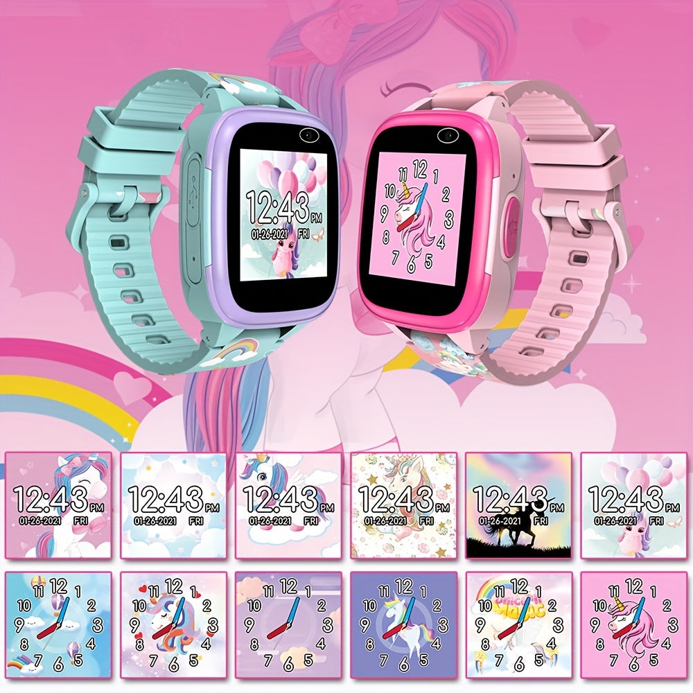 Kids Smart Game Watch Music Playback Camera Pedometer Alarm 11 Games
