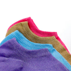 5 Pairs Comfy & Lightweight Ankle Socks Women's Stockings