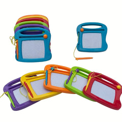 12 Mini Magnetic Drawing Boards for Kids, Erasable Graffiti and Sketching Board