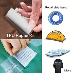 2pcs TPU Repair Patches for Tent Canopy Raincoat Inflatable Products