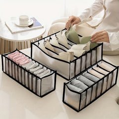 Drawer Style Mesh Underwear Storage Box Divider Set