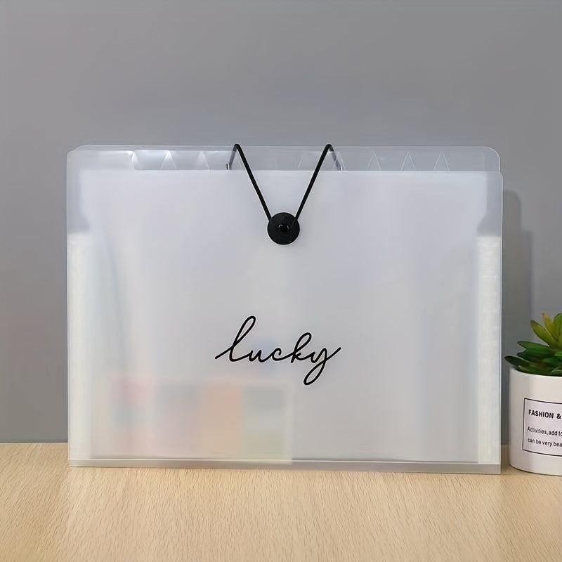 Student Large Capacity File Bag Office Supplies