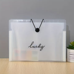 Student Large Capacity File Bag Office Supplies